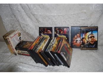 (#190) Lot Of DVD's And Few VHS Movies