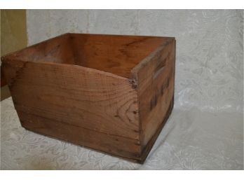 (#81) Wooden Crate Box 18x14x12