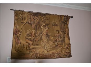 (#255) Large Tapestry Wall Hanging 48x60