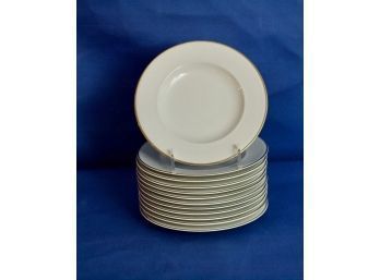 (#130). 12 Pottery Barn Cake Plates