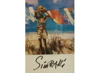 (#60) Simbari Framed Print