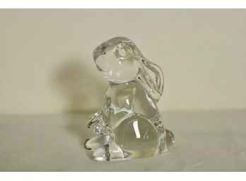 (#184) Waterford Crystal Bunny Signed