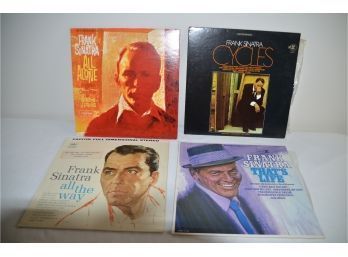 (#403) Record Albums -  Frank Sinatra 4 Record Collections