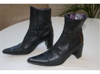 FreeLance Classic Women's All Leather Ankle Boots 7.5