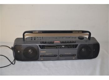 Casio Portable Cassette Radio Battery Or Electric