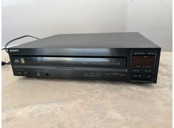 Sony DVD Compact 5 Disc Player CDP-C35