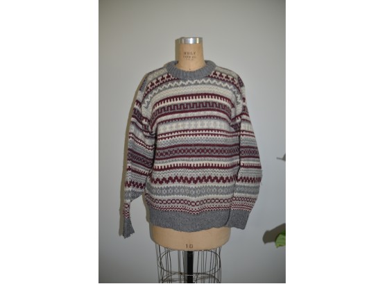 Sweater Devold 100 Percent Wool Made In Norway Mens XS/46 And Women M/40