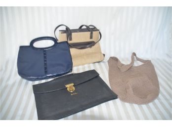 (#27) Assorted Handbags 4:  The Sake, Charter Club Briefcase Laptop Bag
