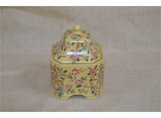 (#19) Ceramic Japan Covered Decorative Ginger Jar Home Decor