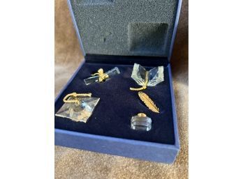 (#120) Swarovski Crystal Mini 4 Piece GRADUATION SET With Box #653491