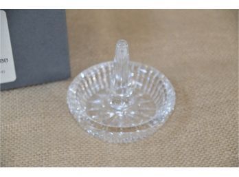 (#87) Waterford Crystal Ring Holder With Box