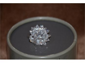 (#128) Swarovski Crystal Replica HEDGEHOG 3/4' With Box #7606 000 002