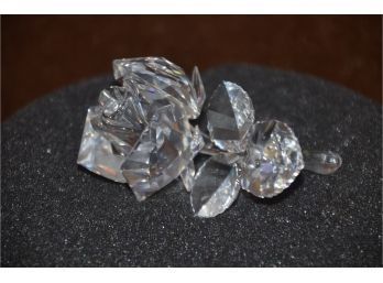 (#129) Swarovski Crystal THE ROSE 3' With Box #174956