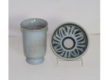 (#127) (2) Peter Yates Pottery Ceramic Bowls