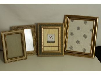 (#136) Lots Of 4 Vintage Wood Picture Frame