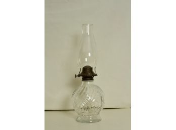 (#49) Kaadon LTD Glass Oil Lamp/  No Wick Odorless