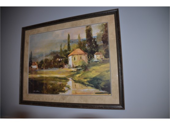 Framed Italy Countryside Picture
