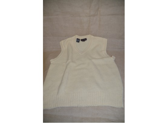 (#306) Towbridge Shetland Wool Pull Over Sweater Vest Size Large