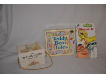 (#95B) Vintage Children Books (3) Beatrix Potter, Sesame Street