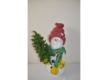 (#58) Resin Snowman Holiday Home Decor 20'H