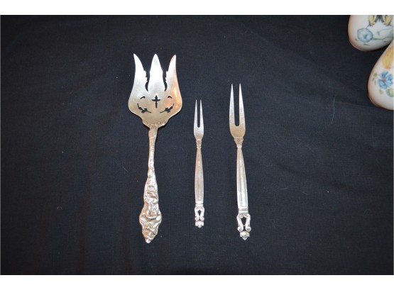 Sterling Silver Serving Pieces (13)