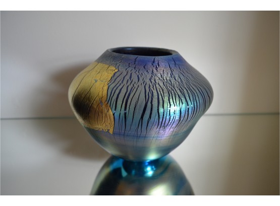 Iridescent Vase Eis 1988 6'H X 7'W