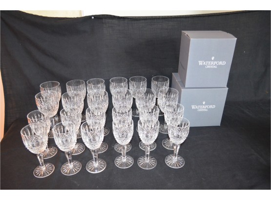 Waterford Crystal 'Bullyboy' Goblet And Claret Service Of 12 Each