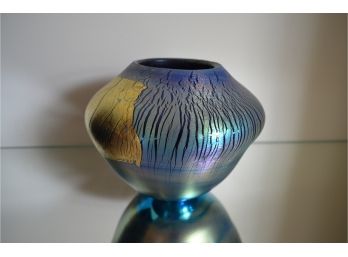 Iridescent Vase Eis 1988 6'H X 7'W