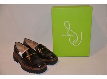 (#148) NEW Sam Edelman Black Loafers Size 8 In Box - Like New