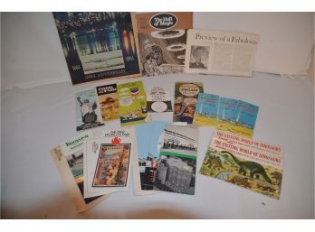 (#67) Lot Of Assorted Worlds Fair, NY 1964-65 Maps And Assorted Pamphlets