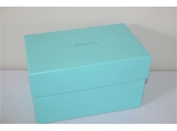 Tiffany & Co. Empty Gift Presentation Gift Box 10x6.5x5.5 (slightly Dirty)