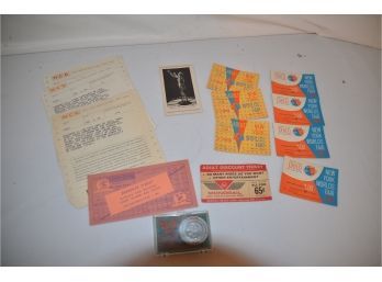 (#71) Lots Of Assorted World Fair NY 1164-65 Ticket Stubs