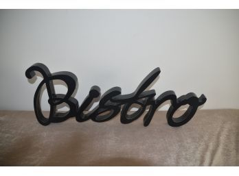 Bistro Wood Sign
