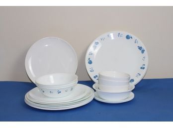 (#308)  Assortment Dishes And Bowls - Corelle- Check Description