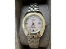 Working Citizens Ladies Eco-Drive Pale Pink Face Watch
