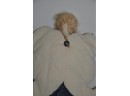 (#194) Hand Crafted Angel Fabric Doll 27.5'