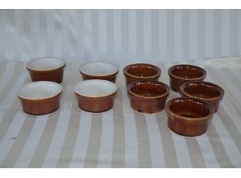 (#146) Ramekin Souffle Custard Individual Bowls PDQ #4530