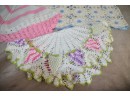 (#47) Vintage Crochet Dresser Table Doilies