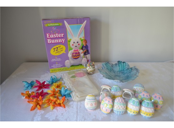 Easter Napkin Rings   Blow Up Bunny