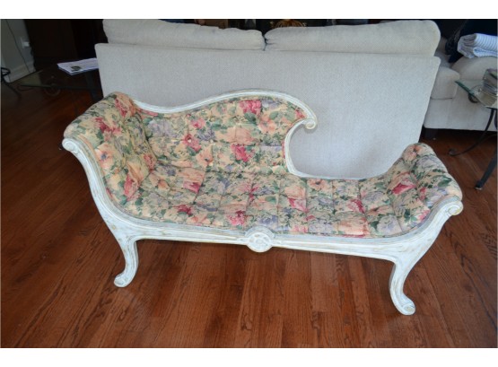 Vintage Shabby Chic Settee Lounge Bench
