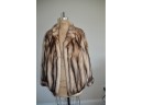 Amazing Stylish Fitch Fur Jacket 29' Length Size Medium Joseph The Furrier