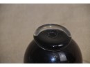 (#112) Blown Red Glass Trinket Bud Vase 4'H