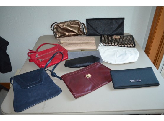 Assortment Of Handbags And Evening