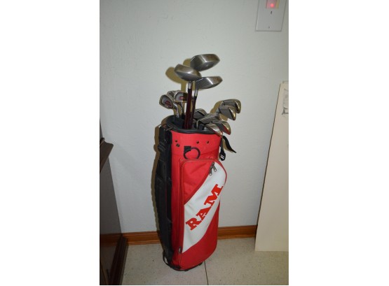 FX Ram Golf Clubs And Bag