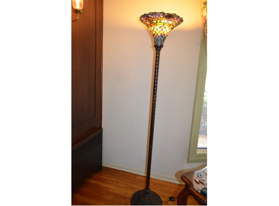 Tiffany Style Standing Floor Lamp