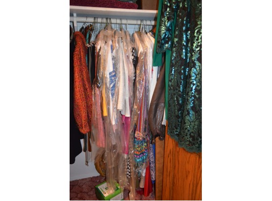 Assortment Of Clothing Size Small / Medium (evening Dresser) See Details