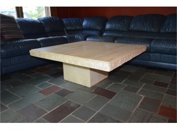 Heavy Stone Coffee Table - See Details