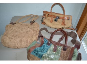(3) Designer Handbags