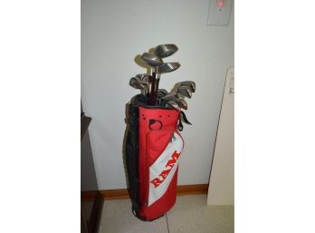 FX Ram Golf Clubs And Bag