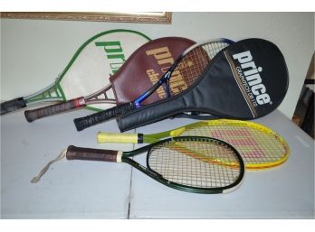 Assortment Of Tennis Rackets